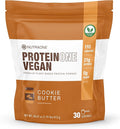 NutraOne ProteinOne Vegan Plant-Based Protein Powder Vegan Protein Powder Dairy-Free Pea and Rice Protein (Cookie Butter)
