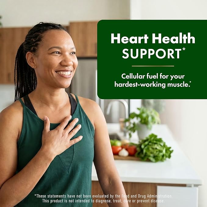 CoQ10 100mg Softgels | Heart Health Support | 8 Month Supply | High Absorption Coenzyme Q10 for Energy Levels &amp Vitality Support | Co Q 10 Supplement | Non-GMO &amp Gluten-Free | 240 Co Q10 Softg