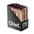 Chief Collagen Protein Bar Double Choc 100% Natural Ingredients Keto &amp Paleo Friendly Snack Gluten Free &amp Low Sugar 12 Pack