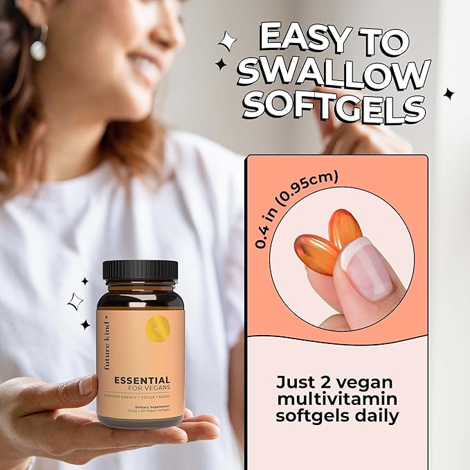 Future Kind Best Sellers Bundle | Vegan Multivitamins and Collagen Booster | Vegan Multivitamins for Women and Men with B12 Omega 3 and Vitamin D3 | Collagen Supports Skin Hair and Nail Health