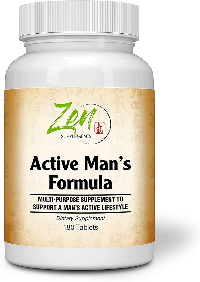 Active Mens Multivitamin - Best Men's MultiVitamins - Extra Strength Daily Multivitamin For Men With Essential Vitamins Minerals Herbal Extracts &amp More - Support Overall Health &amp Well-Being