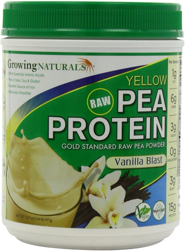 Growing Naturals Protein Pea Pwdr Vnla