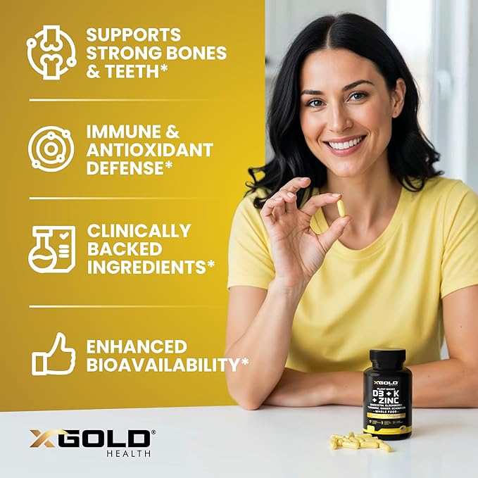 Vitamin D K2 K1 Zinc Quercetin Elderberry Turmeric Ginger &amp Echinacea Whole Food Supplement 8 in 1- D3 5000 IU Plant-Based from Lichen Vitamin K (K2 MK7 MK4 K1) D3 K2 Vitamins -120 Caps