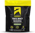 Ascent 100% Whey Protein Powder - Post Workout Whey Protein Isolate Zero Artificial Flavors &amp Sweeteners Gluten Free 5.5g BCAA 2.6g Leucine Military Exclusive Mint Chocolate Chip 1.7 lb