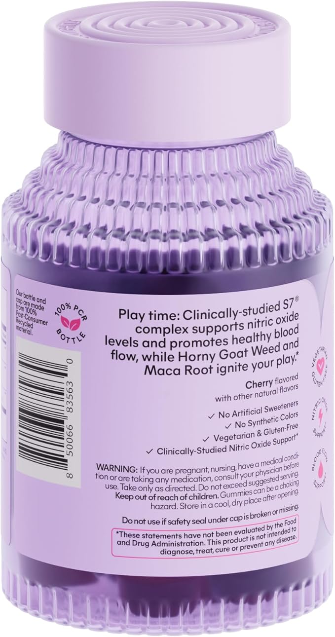 Lemme Purr &amp Play Bundle - Daily Intimacy Gummies and Vaginal Probiotic Gummies for Women (60ct Each)