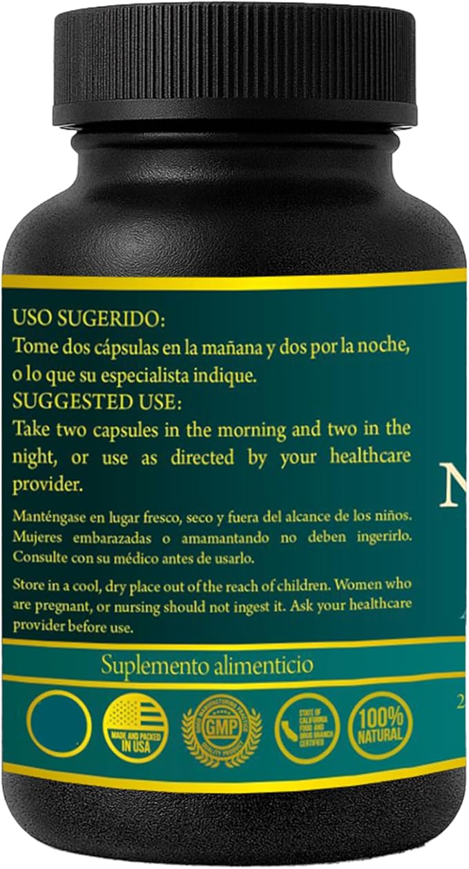 NeuroRestore+ | Premium Nerve Support Formula with Alpha Lipoic Acid B Vitamins Ginkgo Biloba &amp Omega 3 | 90 Vegetable Capsules | Supports Nerve Health Energy &amp Wellness | Made in USA