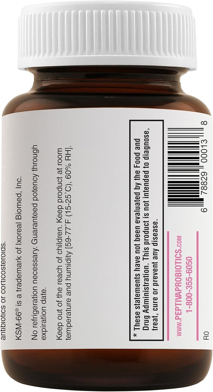 Peptiva Probiotics for Women's Health - Women's Probiotic and Digestive Support 25 Billion CFU Multi-Strain Probiotic Lactobacillus Acidophilus Bifidobacterium - 60 Vegetarian Capsules