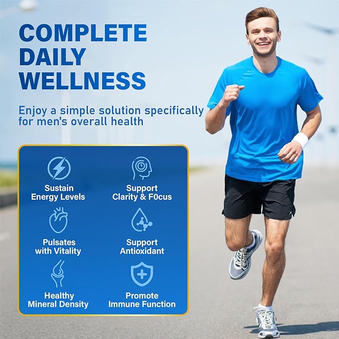 Mens Multivitamins Gummies with Methylated Vitamins - Vegan Omega-3 CoQ10 Vitamin A C D3 K2 B12 Calcium Zinc Grape Seed Support Energy &amp Antioxidant - Multivitamin for Men Gummies Sugar-Free