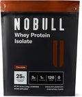 NOBULL Grass-Fed Whey Protein Isolate | Clean Whey Protein Powder for Muscle Growth Recovery &amp Performance Nutrition Chocolate 30 Servings