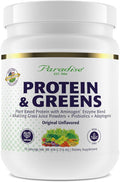 Paradise Herbs ORAC Energy Protein &amp Greens Powder Antioxidant Power of 24 Servings of Fruits &amp Vegetables in 1 Scoop + 20g Protein Unflavored 15 Servings