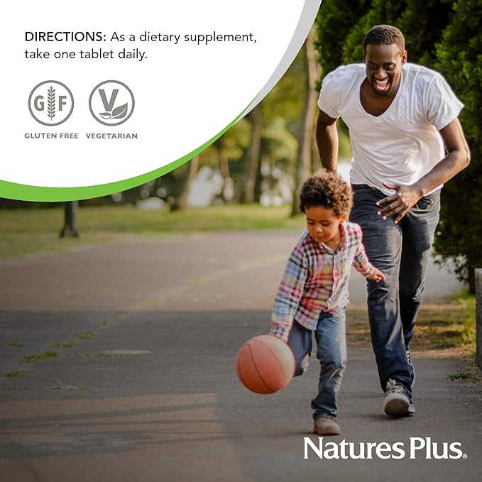 NaturesPlus Adult's Chewable - 60 Tablets Exotic Red Berry Flavor - Multivitamin &amp Mineral - Vegetarian Gluten Free - 60 Servings