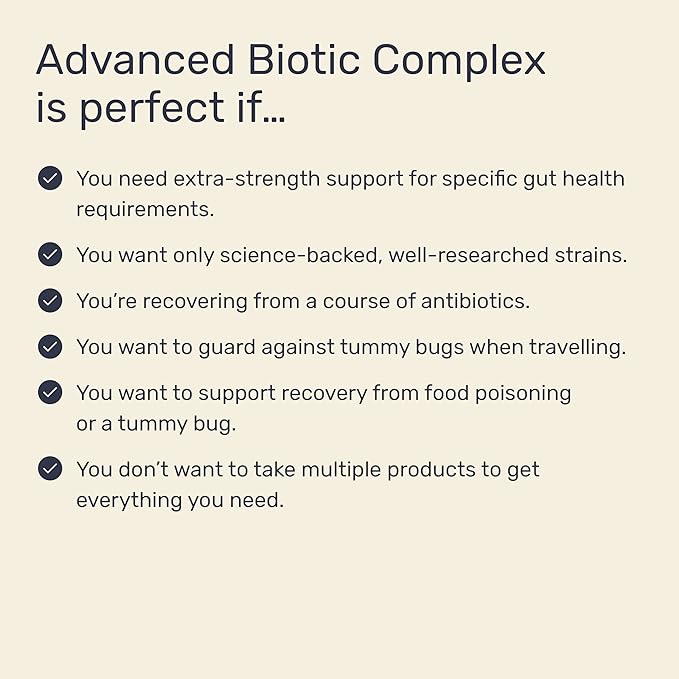 Inessa Advanced Biotic Complex - 50 Billion CFU Probiotics For Women Digestive Gut Health With Delayed Release - 7 Strain Dairy Soy Gluten Free Probiotic Supplement - 30 Vegan Capsules For Men &amp