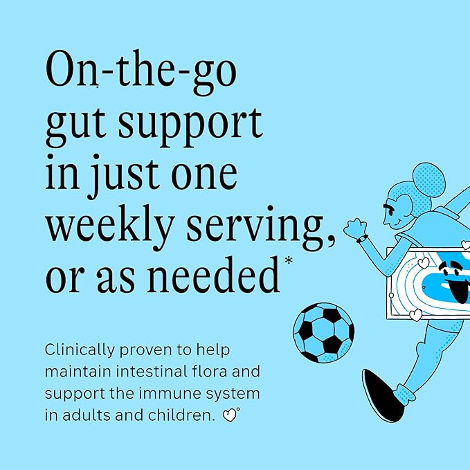 Florax - Liquid Probiotic - On-The-go Gut Support for Women Men and Children - Vegan Gluten Free Lactose Free Soy Free and Preservative Free - Original Flavor - 5 Vials
