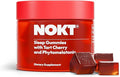 NOKT Sleep Gummies - Tart Cherry &amp Vegan Melatonin Sugar-Free Gluten-Free Nutritional Supplement 30 Gummies Tart Cherry Flavor Gummy Form Deep Restorative Sleep Support
