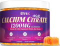 Calcium Citrate 1200mg with Vitamin D3 Gummies Chewable Algae Calcium Supplements for Women &amp Men Bone Muscle &amp Immune Support with Vitamin K2 Magnesium &amp Zinc Citrate Mango Flavor