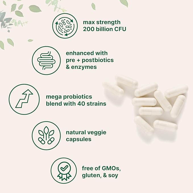 Micro Ingredients Vitamin D3 10000iu + K2 200mcg Softgels &amp Mega Probiotics 200 Billion CFU Veggie Capsules | 2 Pack Bundle | D &amp K Sunshine Vitamins | 40 Strains + Inulin Acacia &amp Brom