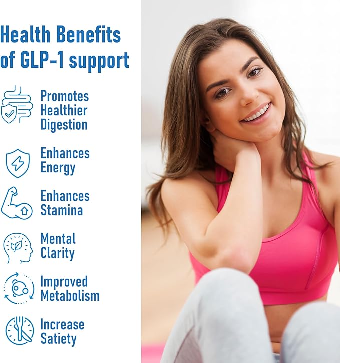 GLP-1 Support Prebiotic Probiotic Weight Loss Supplement - 5 Billion AFU Akkermansia Muciniphila with XOS - Activate Boost Natural GLP1 Support Metabolic &amp Gut Health for Men Women