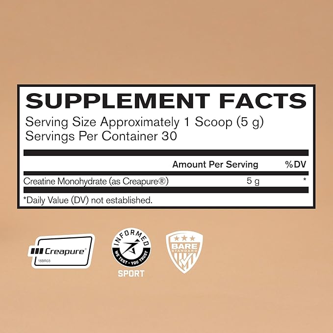 BARE PERFORMANCE NUTRITION BPN Whey Peanut Butter Protein + Creatine 30 Serving Bundle
