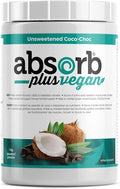 Vegan Isolate Protein - Gut Health Nutritional Support Natural Ingredients Non-GMO Gluten-Free Organic Sprouted Rice Protein (2.2 lbs Unsweetened Coco-Choc)