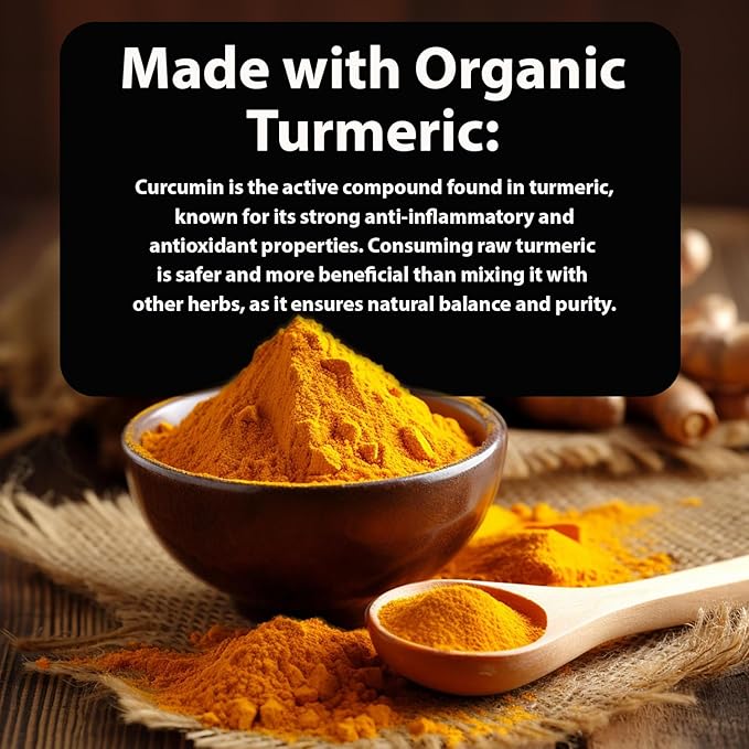Curcumin Capsules - Antioxidant Properties | for Joint Comfort &amp Anti-Aging| 60 Veg Capsules (120)
