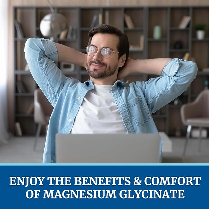 Magnesium 300 mg Tablets High Potency Magnesium Supplement for Bone &amp Muscle Health Whole Body Support 60 Count (Pack of 1)