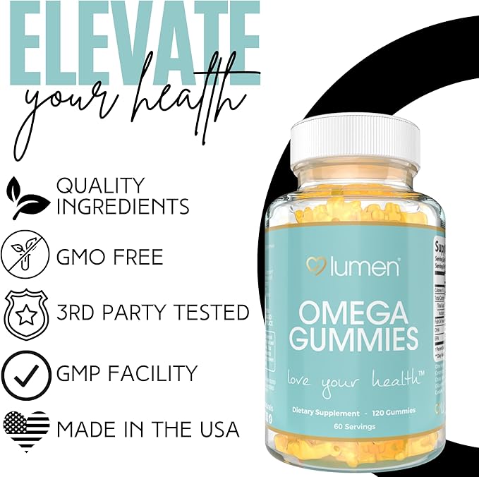 Omega Gummies Parent (120 Count (Pack of 1))