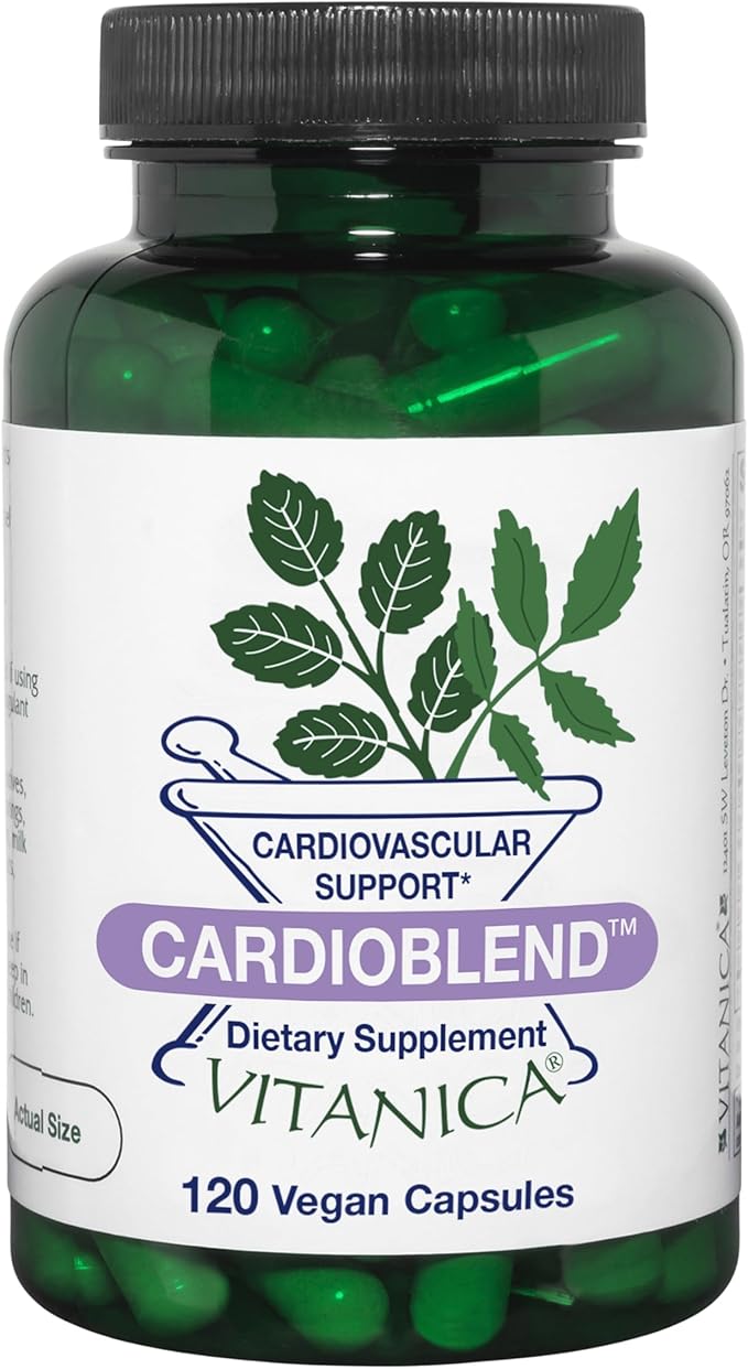 Vitanica CardioBlend Cardiovascular Support Vegan 120 Capsules