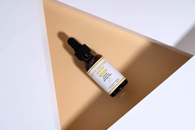 Happy Growing Biotin Liquid Drops for Hair Growth 1 oz