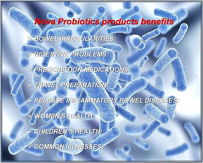 Nova Probiotics Vegan Ultra Force Plus 100 Billion 30 Vcaps