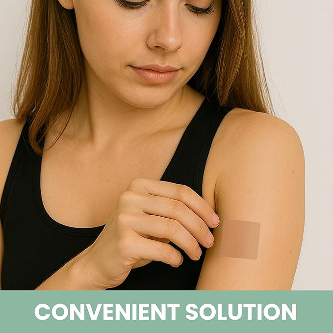 NAD Patches for Women &amp Men | NAD+ Patch for Energy &amp Healthy Aging | with CoQ10 &amp Nicotinamide | 60 Day Supply