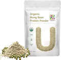 UNLEASH'D ORGANIC Organic Mung Bean Protein Powder 16 oz – 100% Pure Plant-Based Protein Rich in Vitamins Minerals &amp Fiber