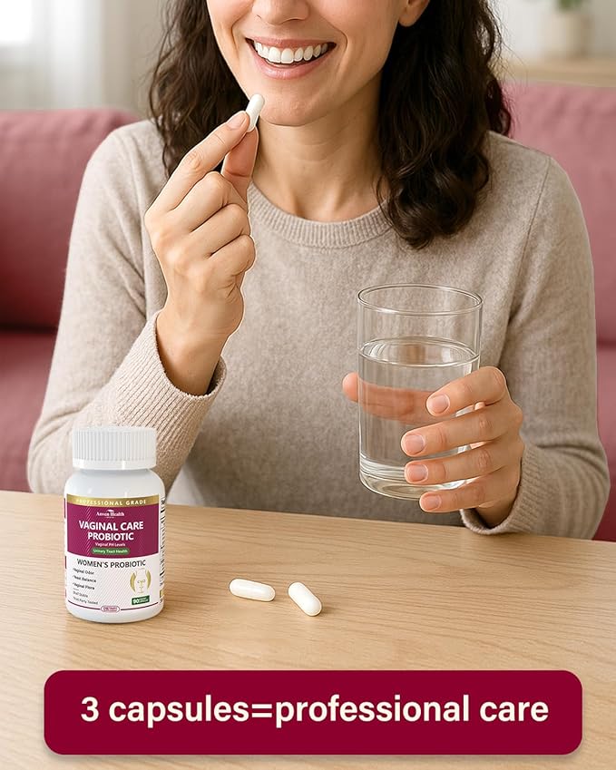Women’s Wellness Bundle – Vaginal Probiotics + Akkermansia for Menopause丨Supports Vaginal Flora PH Balance Estrogen Health &amp Gut Comfort