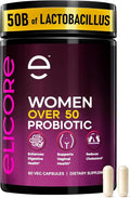 Premium Probiotics for Women 50 Billion CFU - 50B Lactobacillus Bi-Pass Technology - Vaginal &amp Digestive Probiotics - Non-GMO Gluten-Free Blend with MAKTREK Technology - 60 Veg Capsules