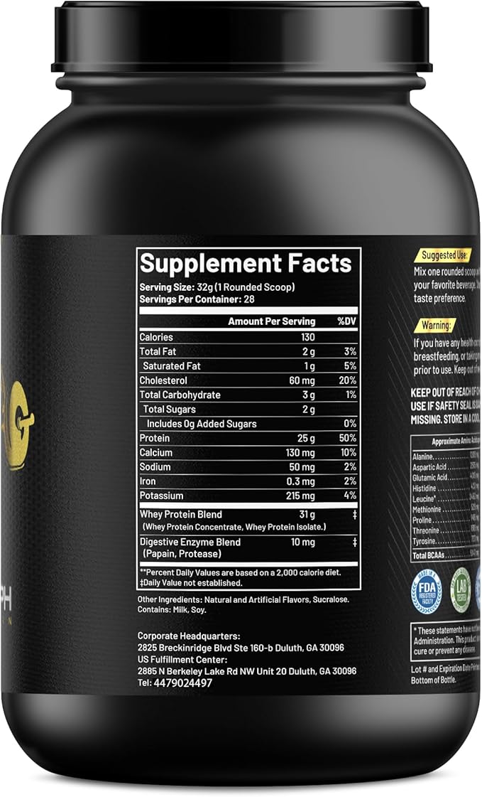 2lb Whey Cinnamon Swirl – 28 Servings