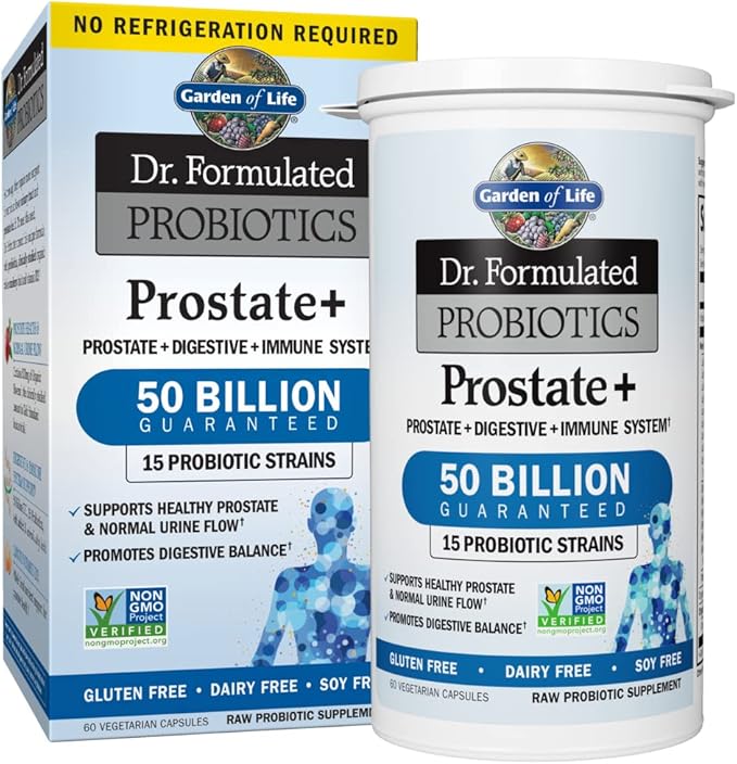 Garden of Life Dr. Formulated Probiotics for Urinary &amp Prostate Health 60 Count