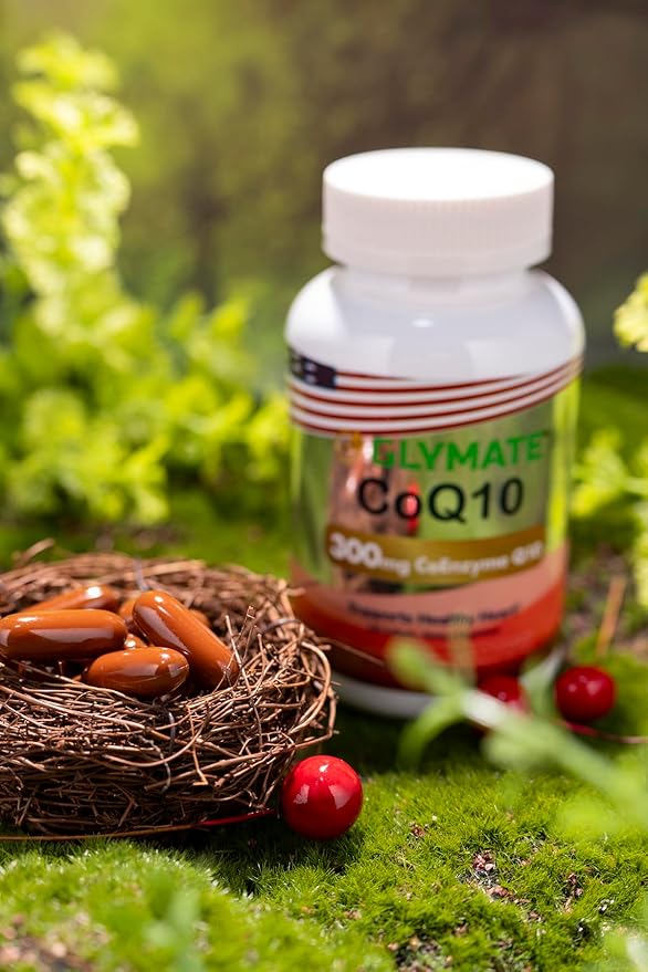 300mg CoEnzyme Q10 Support Healthy Heart with Non-GMO Soybean Oil for Optimal Benefits