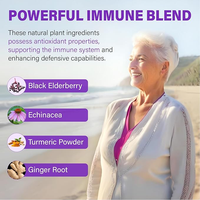Womens Multivitamin Gummy 50 and Over - Chewable Multi Vitamin A C D3 E K2 &amp B Complex Folate Biotin Calcium Magnesium - Support Energy Immune &amp Over-All Health