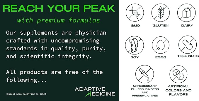 Powerhouse Complex – Supplement for Mitochondrial Support Brain &amp Memory Health Energy Support with L-Ergothioneine ALA CoQ10 &amp PQQ – Cellular Energy Cognition &amp Metabolic Health – 30