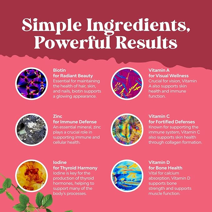 Bundle of Perimenopause Supplement with Maca Root Vitex Berry Black Cohosh for Hot Flashes Night Sweats Hormone Balance &amp Mood and Delicious Daily Women's Multivitamin Gummies for Energy and Immun