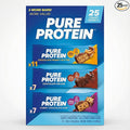 Pure Proteins Bars Nutrient Rich Snacks with High Protein for Energy Support Minimal Sugar Gluten-Free Variety Pack (In NEYUM Packaging) (25 Pack)