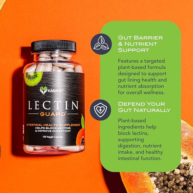 KaraMD Lectin Guard Gut Repair &amp Colon Cleanse Supplement &amp UltraBeets Beetroot Superfood Powder | Lectin Blocker Circulation &amp Energy Support | Non-GMO Gluten Free Vegan (30 Servings)