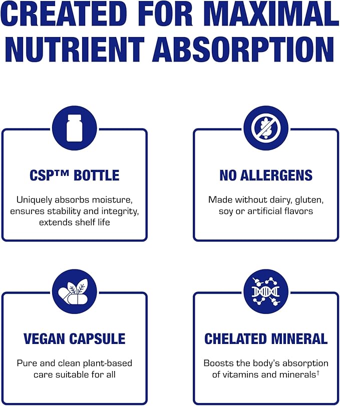 Triple Magnesium Complex 400 Mg - Clinical Formula Chelated Magnesium Supplement with Glycinate Malate and Citrate for Optimal Muscle Nerve Bone &amp Digestive Health Support - 1 Month Supply