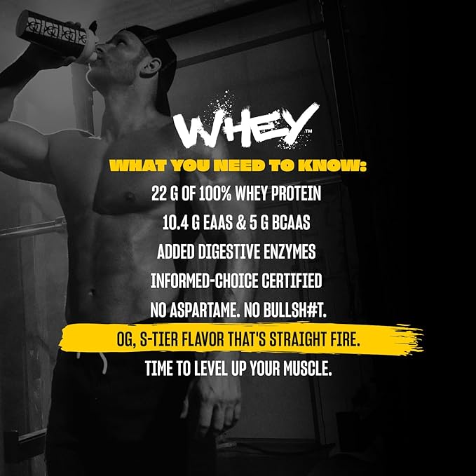 Mutant Whey – 100% Whey Protein Powder Shake Gourmet Taste 22g of Protein Fast Absorbing Easy Digesting 5lbs - Vanilla Ice Cream