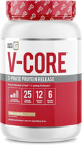 V-Core Protein Powder Protein Powder Keto Vanilla Whey Protein High Protein Casein Protein 25g Protein 12g EAAs 6g BCAAs 2 lb Tub (23 Servings)