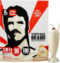 Old School Labs Protein Powder Isolate Sourced from Egg Milk&amp Beef - Made for Men &amp Women for Building Muscle &amp Post-Workout Recovery - Zero Sugar Vanilla Milkshake Flavor - 30 Servings