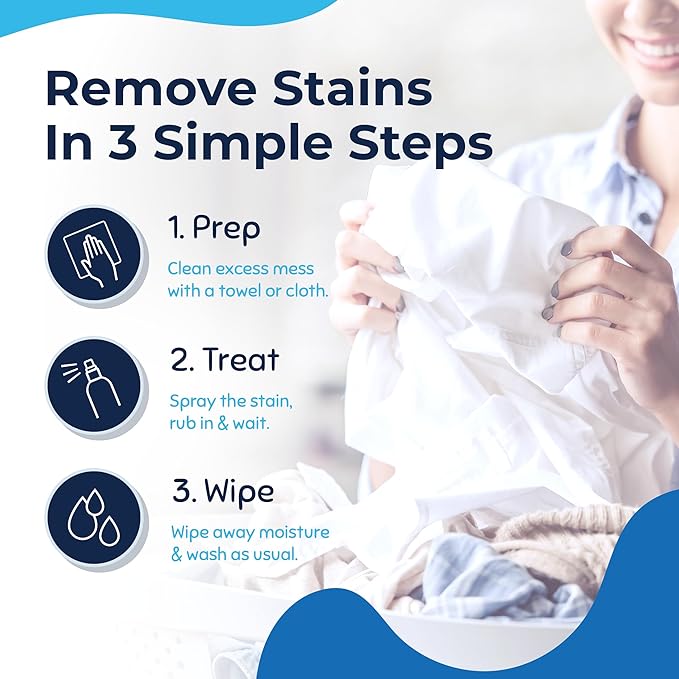Miss Mouth’s Messy Eater Stain Treater Spray - Stain Remover - Newborn &amp Baby Essentials - 2-Pack of 16oz Stain Remover