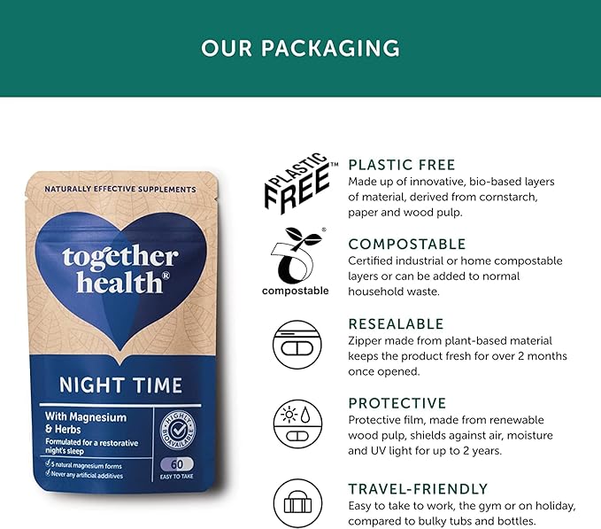 Together Oceanpure Night Time Magnesium Complex 60 Capsules