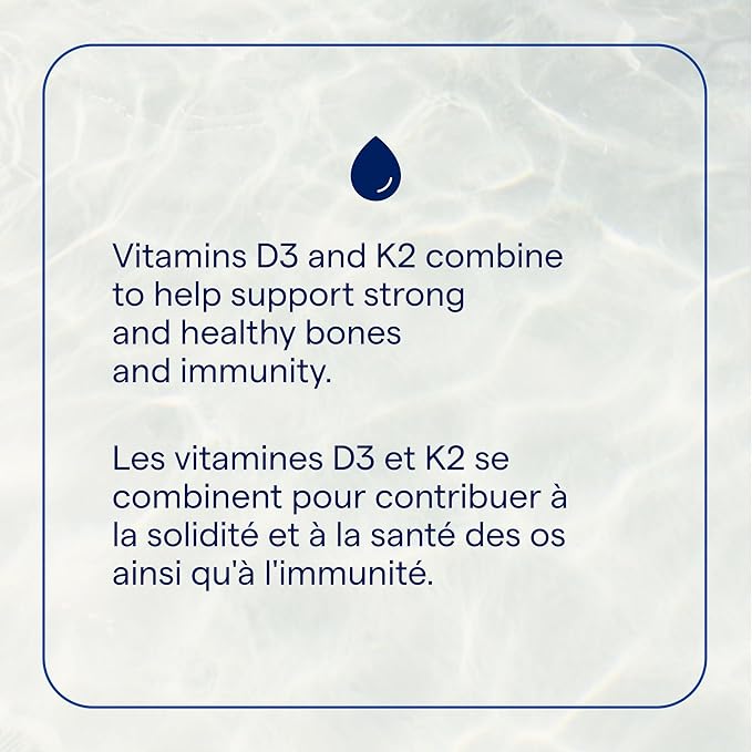 Trace Minerals | Liquid Ionic Vitamin D3 + K2 | 125 mcg (5000 IU) D3 100 mcg K2 | Concentrated Dietary Supplement | 2 fl oz. 296 Servings
