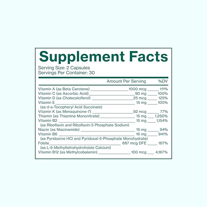 Love Wellness Daily Love Multivitamin &amp Big Brain Probiotics | Mind and Body Duo | Womens Vitamin and Probitoic