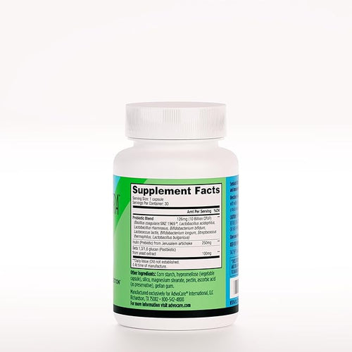 AdvoCare Synbiotic Ultra - Digestive &amp Gut Health Supplement - Offers Immune Support* - Includes Prebiotics Probiotics &amp Postbiotics - 30 Capsules
